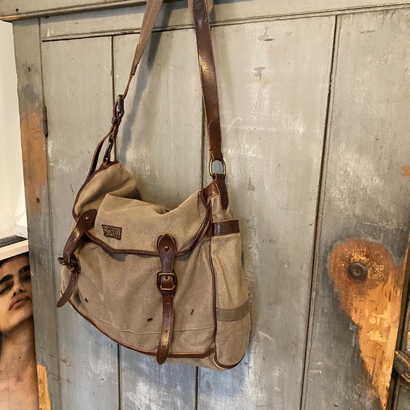 Vintage Polo Ralph Lauren Canvas Messenger Bag - Picture 5 of 8